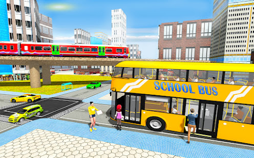 School Bus Driving: Bus Games 1.0 APK + Mod (Unlimited money) إلى عن على ذكري المظهر