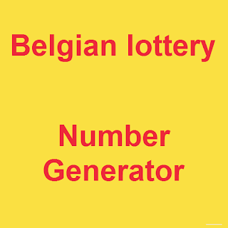 Belgian Lottery random numbers apk