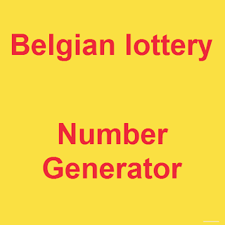 Belgian Lottery random numbers