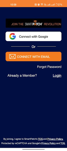 Android application SmartPatch® screenshort