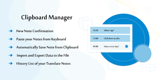 Clipboard Manager : Translator