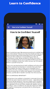 How to be Confident Yourself