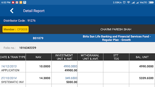 MFInvest screenshot 4