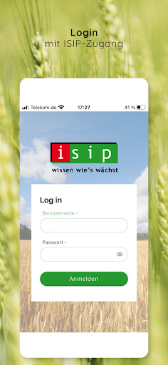 Android application ISIP Beratungsassistent screenshort