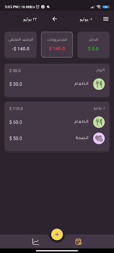 Android application رشد ووفر screenshort