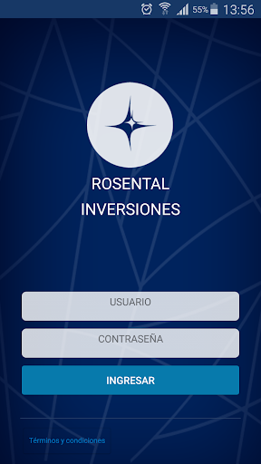 Android application Rosental Inversiones screenshort