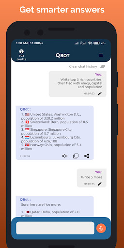 QBot Screen 3