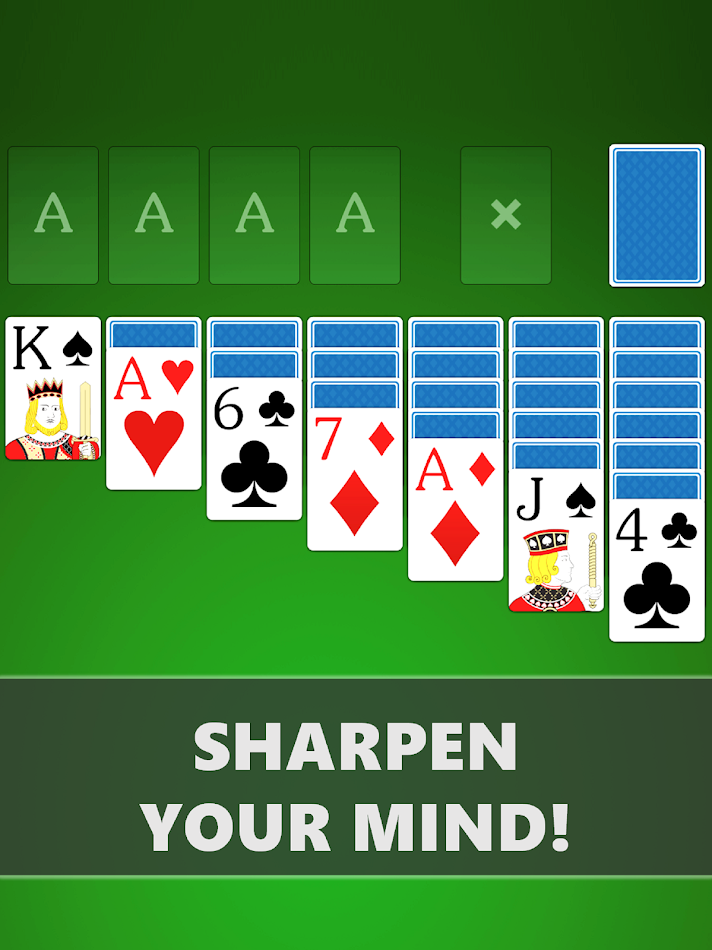 #10. Solitaire — Classic Card Games (Android) By: Solebon LLC