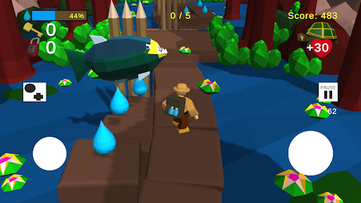Obeebok Lux: 3D Platformer Run Screen 2