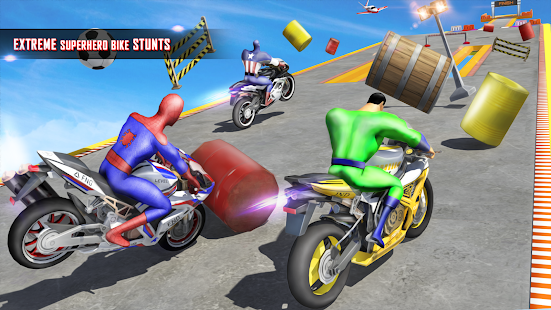 Superhero Bike Games Stunts apkdebit screenshots 9