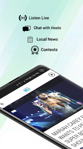 Android application The New 96.1 (WTSS) screenshort