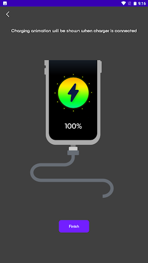 Battery Charging Animation