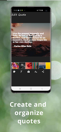 Positive Thoughts & Tips Screen 3