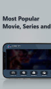 UHD IPTV Player Lite Varies with device screenshots 2