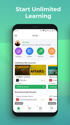 Android application Padichalo - Learn as much as y screenshort