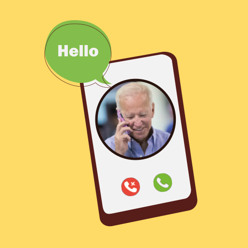Fake Call Prank Joe biden logo
