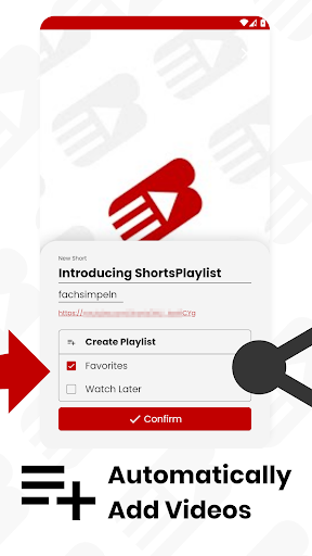 ShortsPlaylist Screen 2