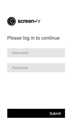 Android application Screen.hr screenshort