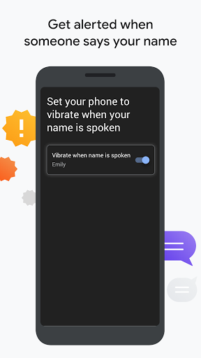 Live Transcribe & Sound Notifications 4.3.366152410 screenshots 4