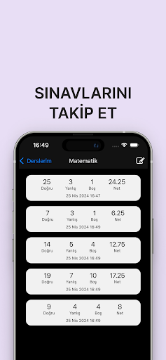 Net Hesaplama Screen 2