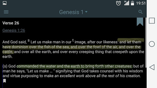 Screenshot of Geneva Study Bible