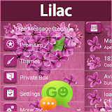 GO SMS Lilac icon