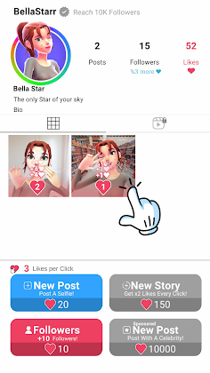 Influencer Clicker - Screenshot 2
