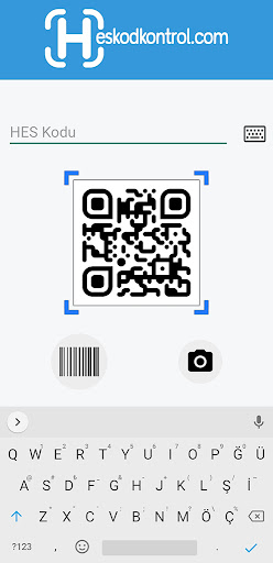 Android application HES Kontrol screenshort
