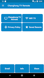 Changhong TV Remote Control