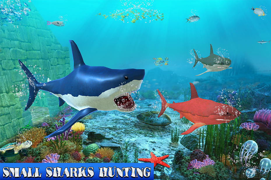 Screenshot 17 Big Shark  pequeños tiburones android