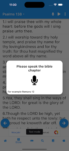 Crown Bible (KJV) listen bible Screen 3