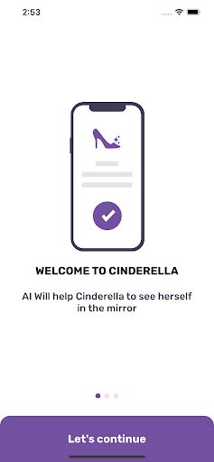 Android application Cinderella screenshort