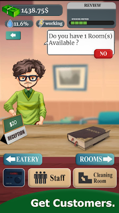 Hotel Manager Game - Screenshot 1
