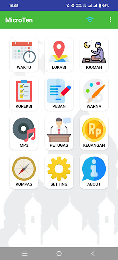Android application MicroTen Jws WiFi Pro screenshort