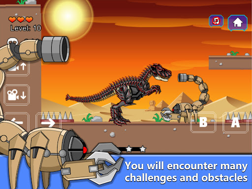 T-Rex Dinosaur Fossils Robot Age 2.6 screenshots 10