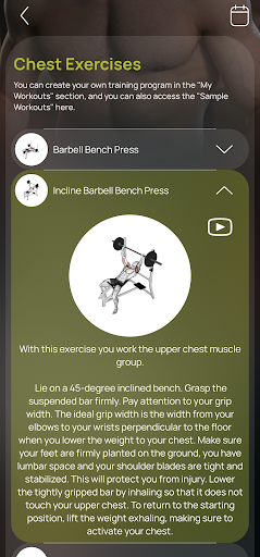 BuildMuscles Screen 2
