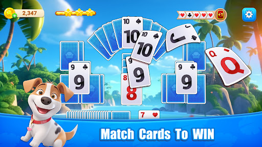 Android application TriPeaks Solitaire screenshort