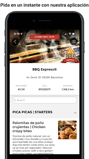 Android application BBQ Express® screenshort