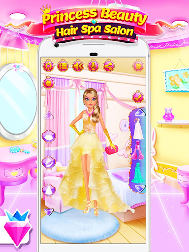 Princess Salon - Dress Up Makeup Game for Girls  screenshots 4