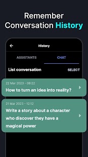 AI Chat Open Assistant Chatbot Screenshot