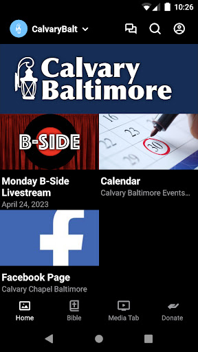 Android application Calvary Chapel Baltimore screenshort