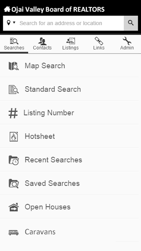 Android application OVBR MLS screenshort