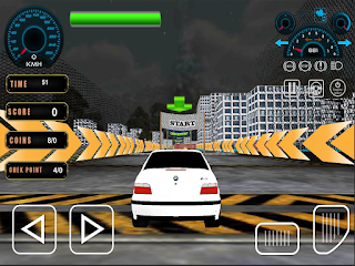 City Rooftop Stunt Car - Screenshot 3