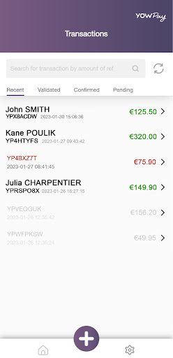 YowPay Mobile Screen 2