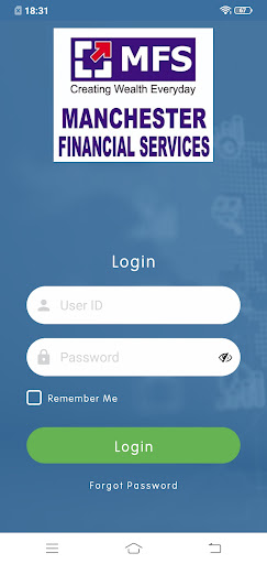 Manchester Financial Services Screen 2