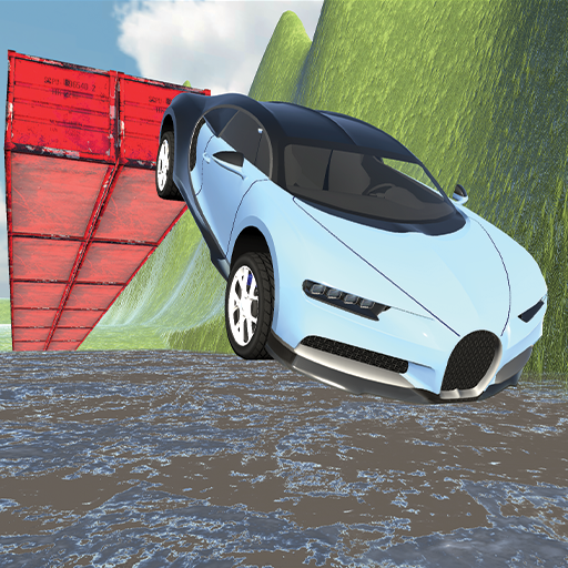Stunt Car Crash Beam Drive logo