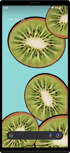 Kiwis Live Wallpaper Screen 2