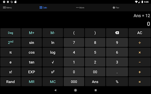 OneCalc+ All-in-one Calculator Screenshot