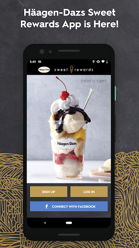 Android application Häagen - Dazs screenshort