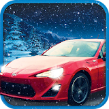 Driving Car In Snow icon